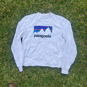 Patagonia regular Fit responsibili - tee y2k cropped long sleeve tee mens size X